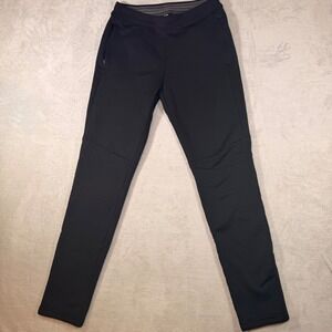 REI Co-op Polartec Fleece Lined Pants‎ Mens Small Black Hiking Winter 177406